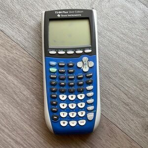 Texas Instruments TI-84 Plus Silver Edition in Blue and Silver